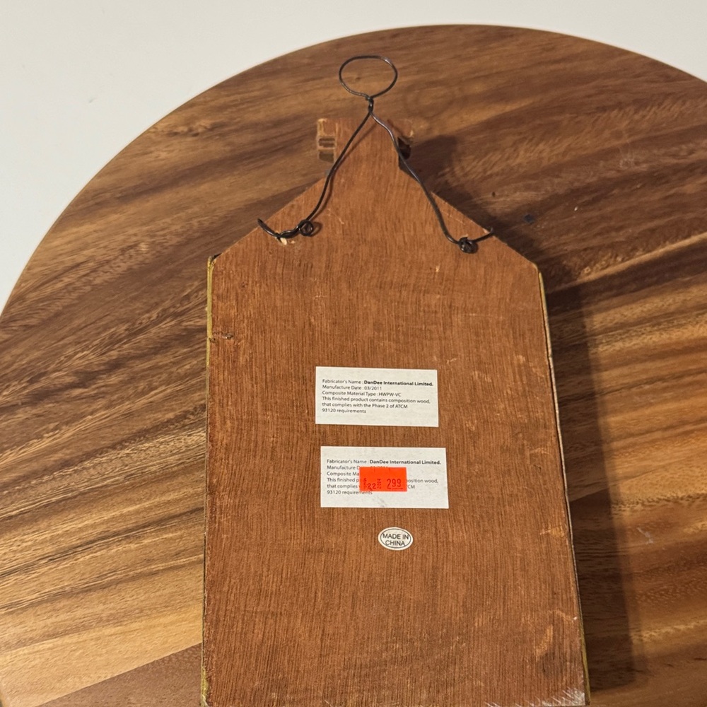 Rustic Wooden Hanging Sign - Picture 2 of 3